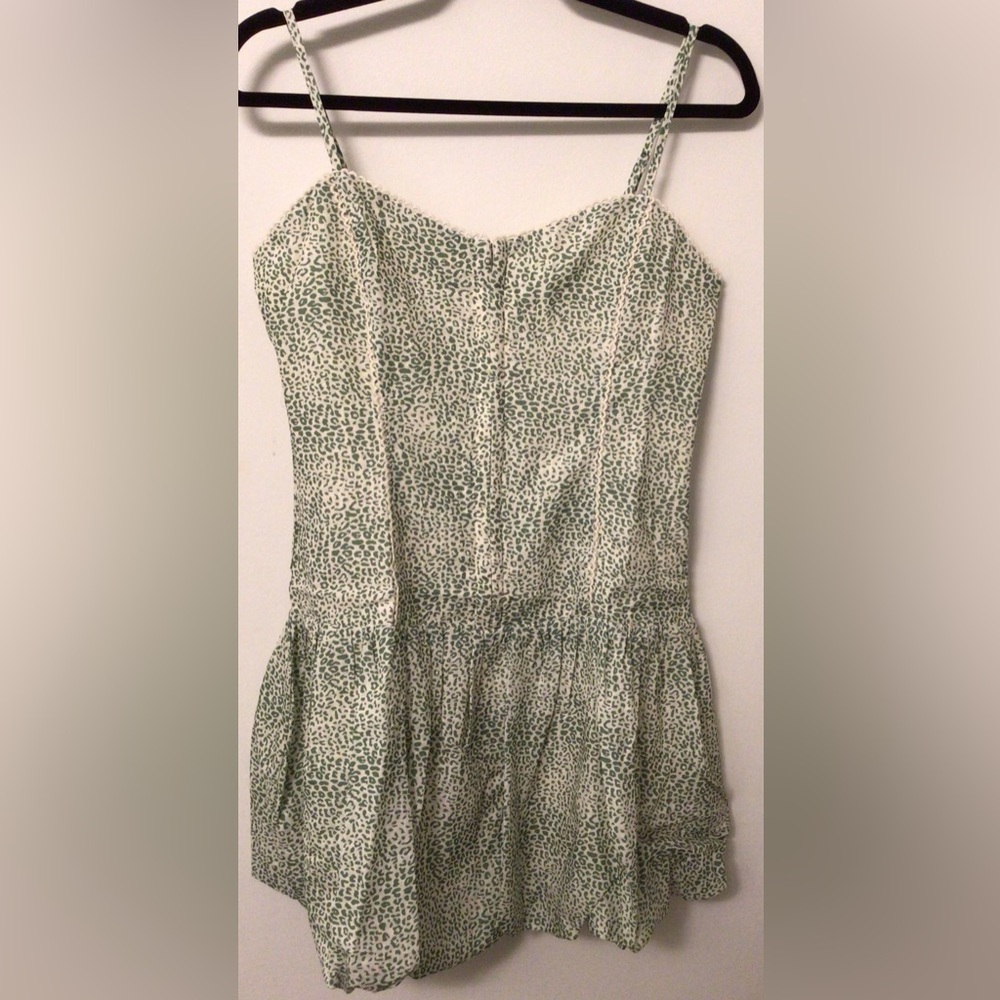 NWT lush corset bubble hem minidress size large